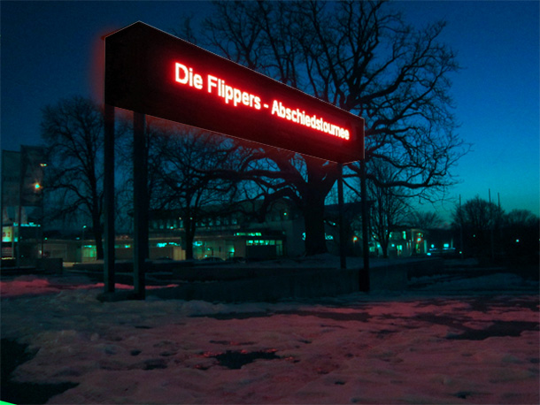 Hinweistafel für Veranstaltungen und Events