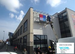 Installation einer LED Videowand